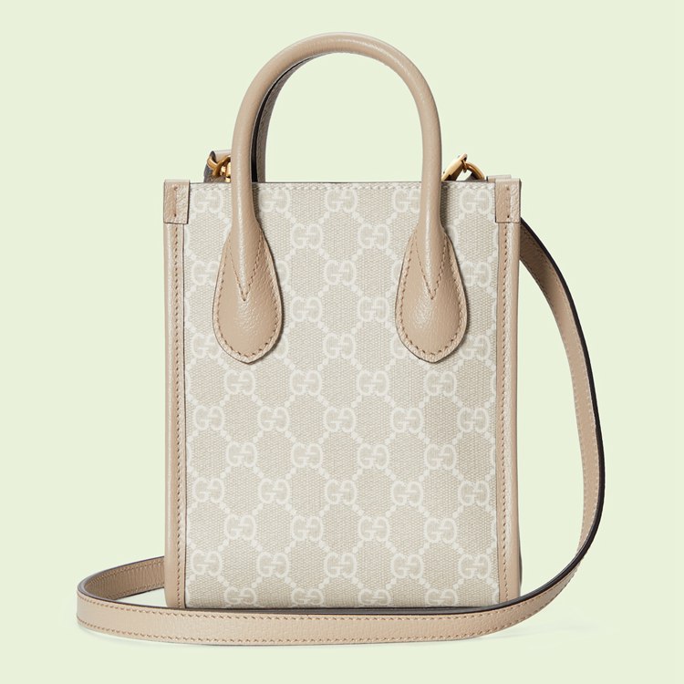 671623.UULBT.9683.009.061.0000.Light Mini tote bag with Interlocking G